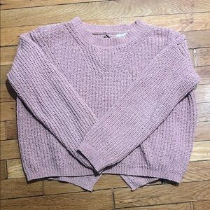 Hippie Rose Mauve Crew Neck Sweater